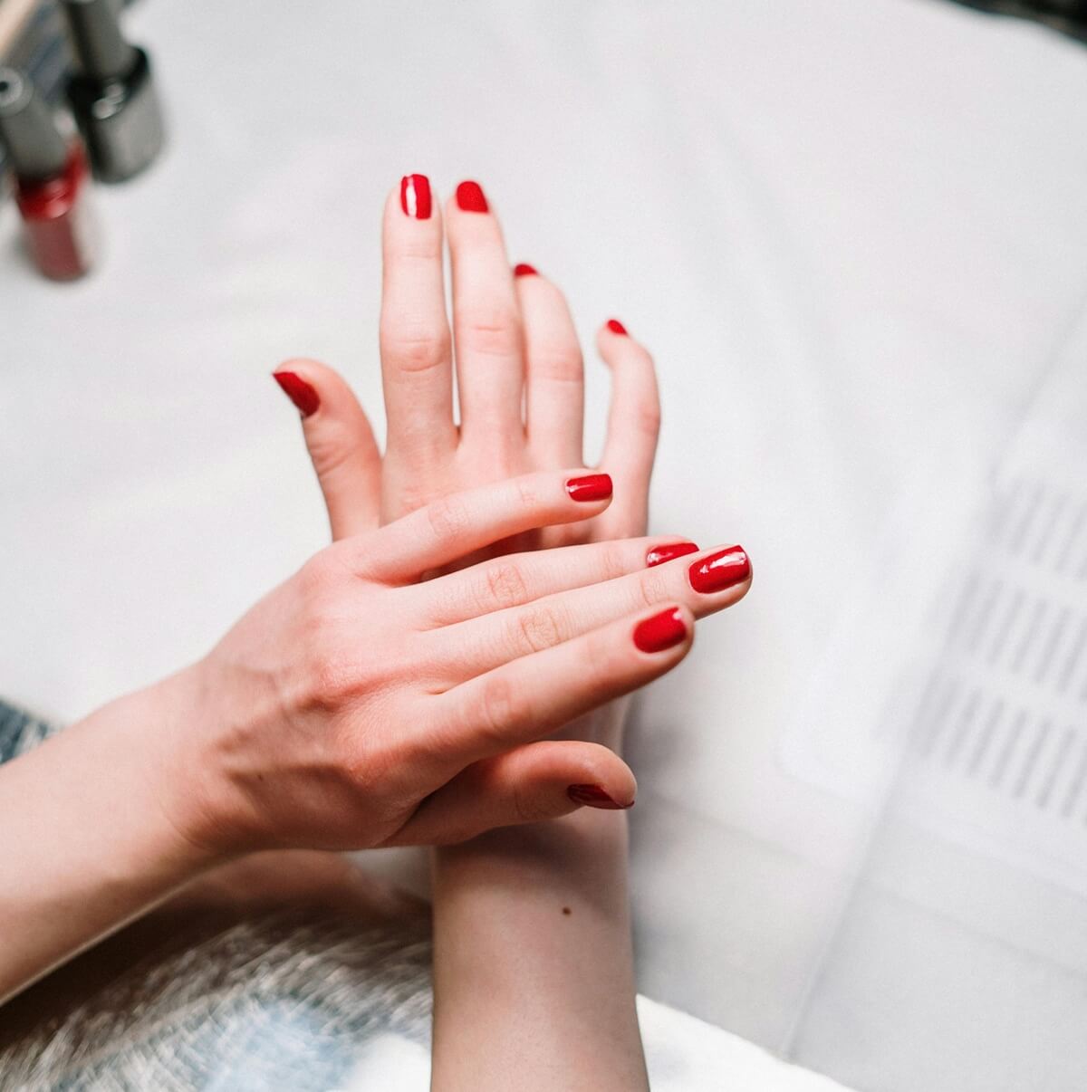 Nail treatment at Lux Nails & Beauty